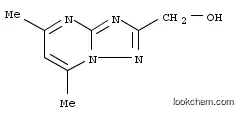 Molecular Structure of 54535-00-1 ((5,7-dimethyl-3H-8lambda~5~-[1,2,4]triazolo[1,5-a]pyrimidin-2-yl)methanol)